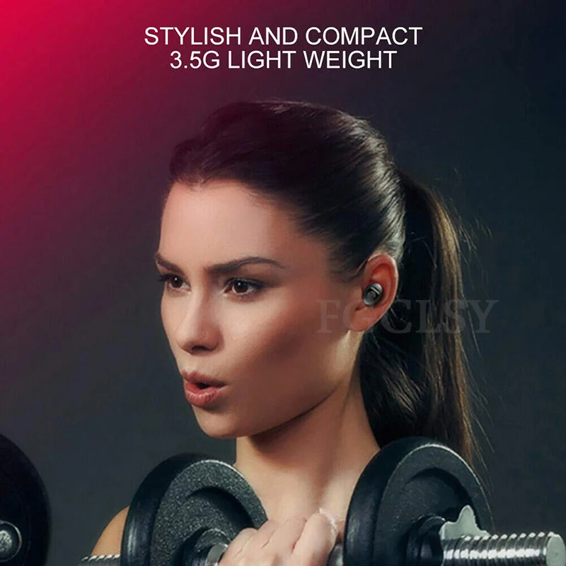 FGCLSY 2019 Новые беспроводные мини наушники с USB зарядкой Bluetooth V5.0 Спортивная