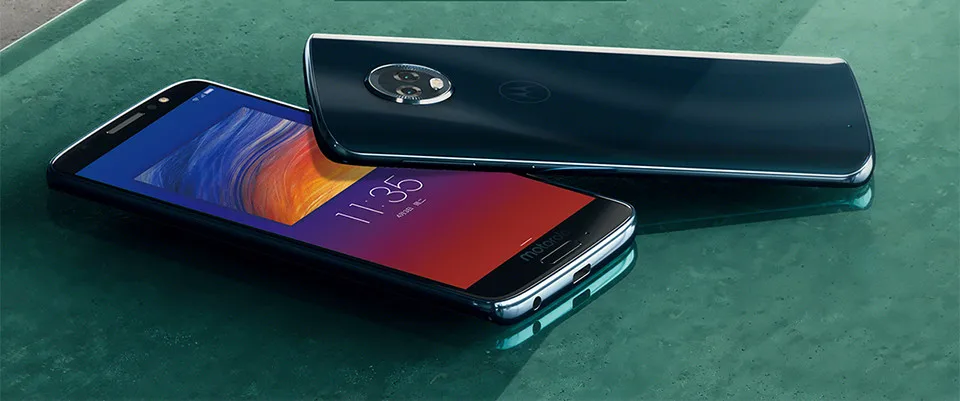 Оригинальный Motorola Moto зеленый Pomelo 1 S Смартфон XT1925-10 Snapdragon 450 4 Гб оперативная память 64 Встроенная 5,7 дюймов отпечатков пальцев сотовом