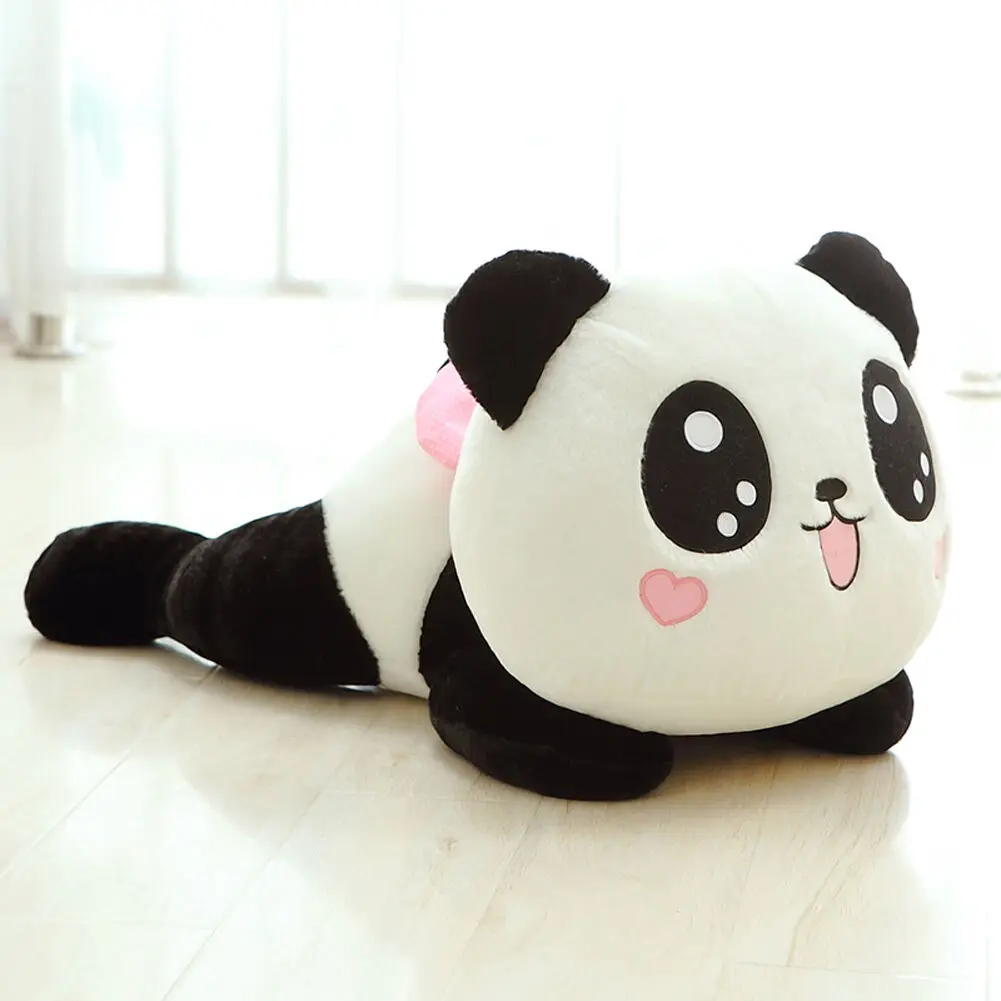 20 см мягкая плюшевая игрушка панда детские мягкие игрушки с животными Милая Подушка-панда Подушка игрушка-обнимашка мальчики девочки сон декор подушки подарок на день рождения
