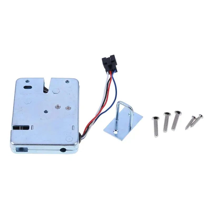

Electric Control Lock DC 12V/24V 2A Electromagnetic Door Lock Cabinet Drawer Lockers Lock Latch Door Access Control