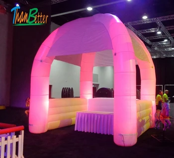 

MINI inflatable candy floss booth, Inflatable party tent, inflatable kiosk vendor space for party events