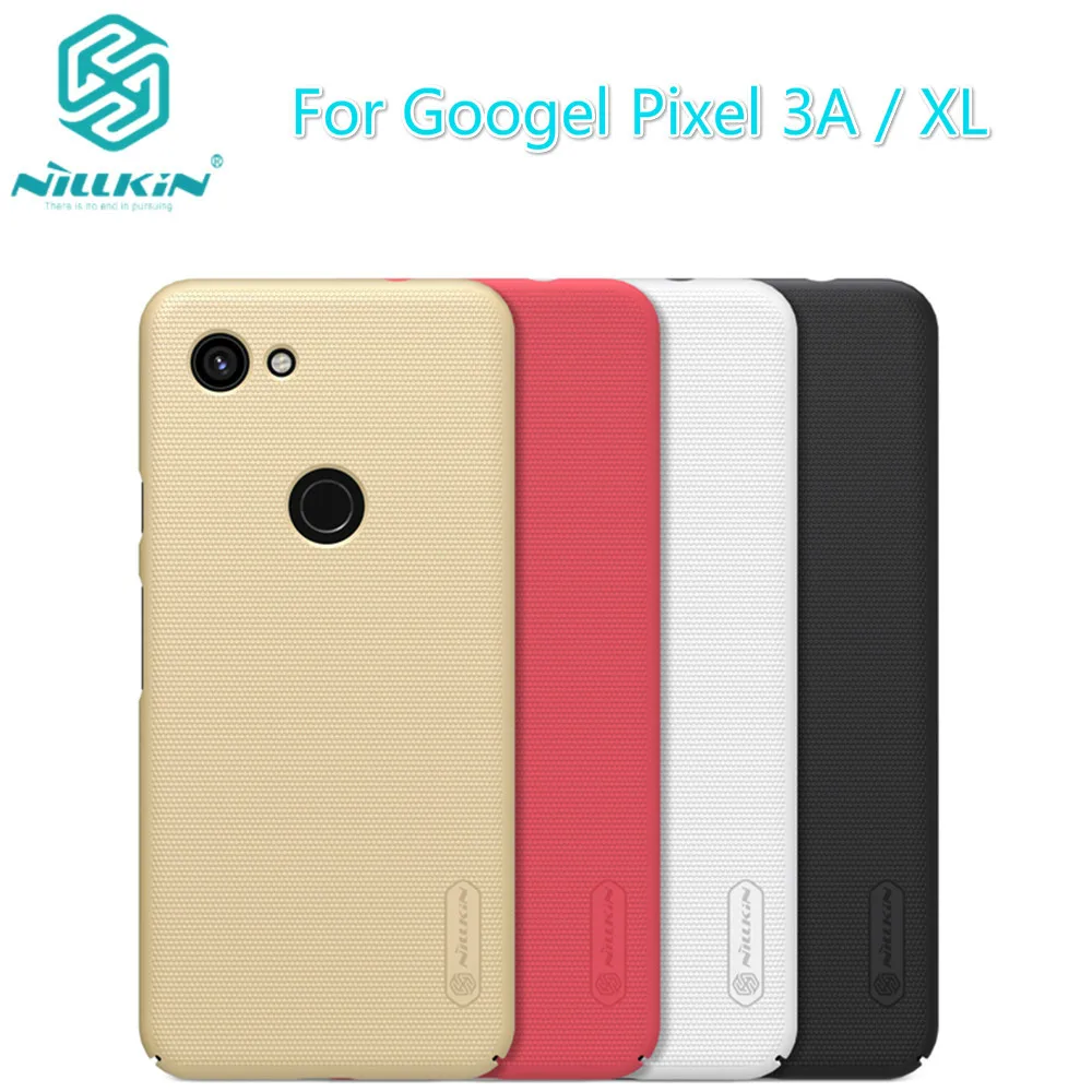 Original Nillkin Super Frosted Shield Shell Case For Google pixel 3a Hard PC Matte Back Cover Pixel XL Fundas Business cases |