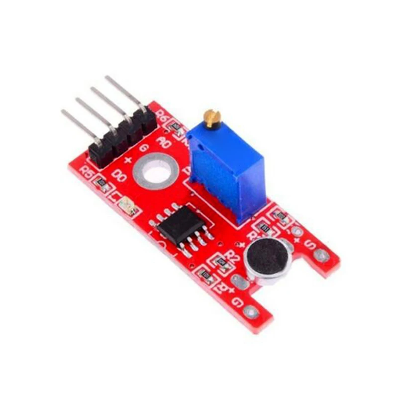 High Quality 1 5 10pcs Microphone Sound Sensor Module Board KY 038