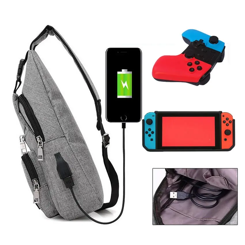 TOFOCO Portable Storage Bag Cover Case for Nintend Switch NS Console Carrying Bag 