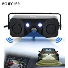 3 IN 1 Video Parking Sensor Car Reverse Backup Rear View Camera BiBi Alarm Indicator Anti Car Cam with 2 Radar Detector Sensors 3 IN 1 Video Parking Sensor Car Reverse Backup Rear View Camera BiBi Alarm Indicator Anti Car Cam with 2 Radar Detector Sensors