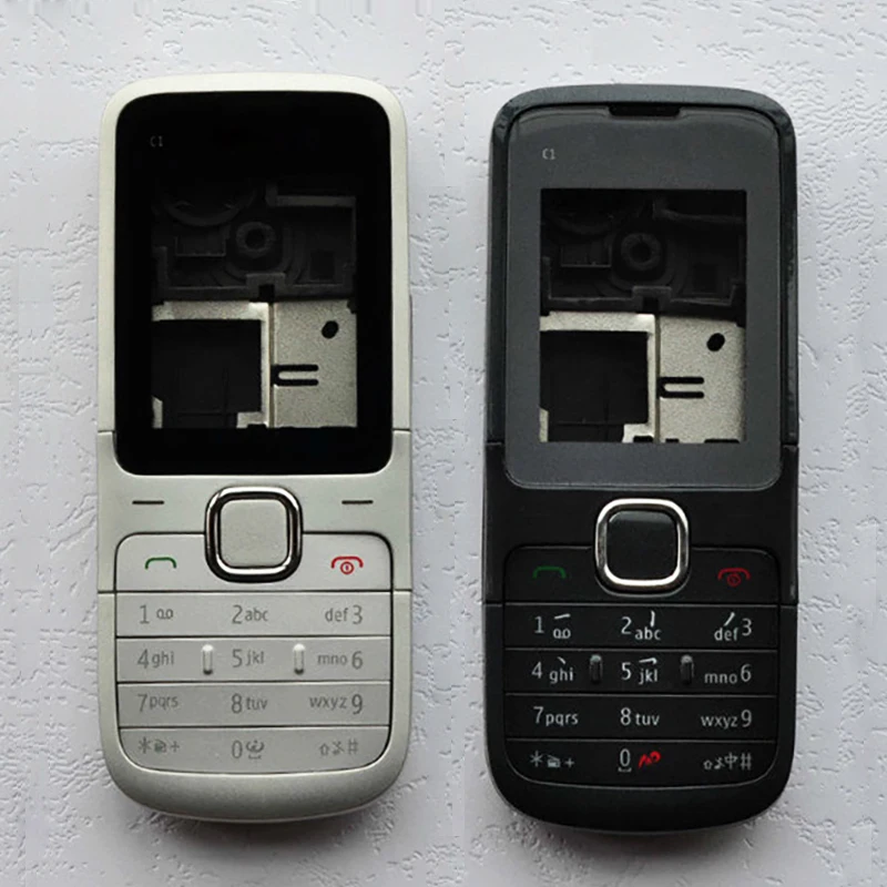ZUGZUC новый полный корпус для Nokia задняя крышка средняя рамка клавиатура