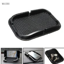 2 шт. мобильный телефон gps навигатор Авто приборная панель Держатель gps подставка для колодки Противоскользящий захват коврик для gps для iPhone navigasyon