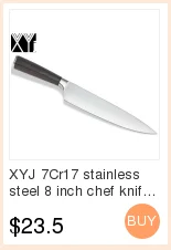 XYJ Дамасские кухонные ножи японский Aus-10 нержавеющая сталь 8 дюймов нож шеф-повара " японский нож повара кухонные ножи Набор