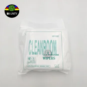 

150pcs/bag 6'*6'inch print head cleaning cloth wiper for roland mimaki mutoh infiniti gongzheng witcolor human challenger printe