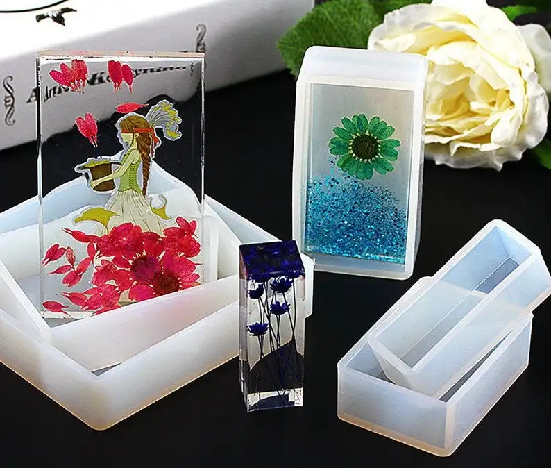 

Large size Rectangular/square shape Silicon Mold- DIY silicone mold - resin silicon mold - for Home Decoration -Epoxy Resin Mold