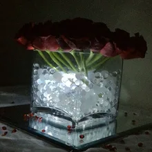 Реальные decoracao Новое поступление мульти украшение 100 шт./лот погружные свет, Свечи для свадьбы Вазы