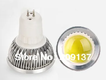 

Free Shipping 5W GU5.3 E27 GU10 COB led bulb light lamp Dimmble high power led spotlight 10pcs/lot
