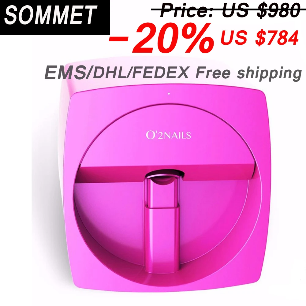 nail tool Nail art Printer Machine 1 nail printing Manicure Transmission Picture Using Phone O2