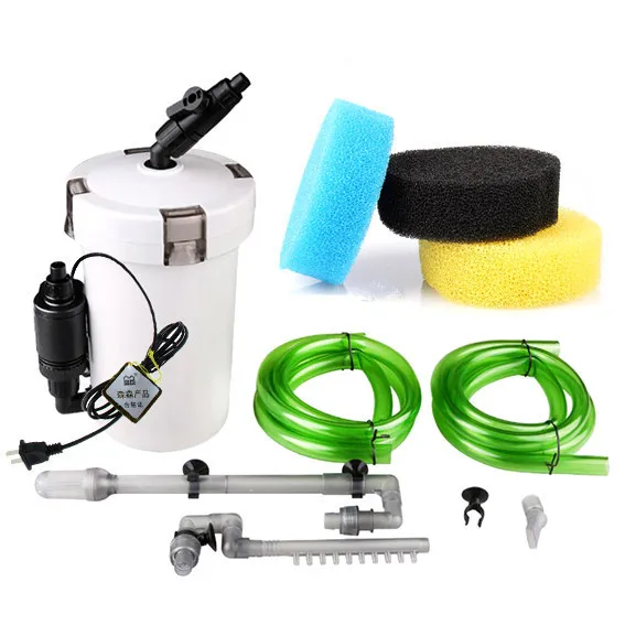 

SUNSUN Fish tank external filter,Non-powered filter drum / strong power biochemical filter with pump,Super sound-off.HW SERIES