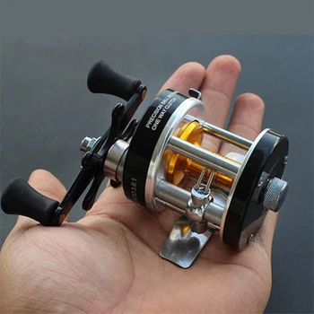 

Fishing Reels Full Metal Right Left Hand Bait Casting Fishing Reel 3.8:1 with Counter High-strength Body Cast Drum Wheel Peche