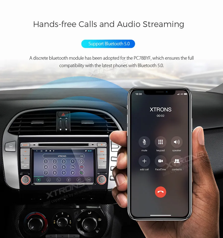 Best 7" Android 8.1 Oreo OS Car DVD Multimedia Navigation GPS Radio for Fiat Bravo (198) 2007-2014 with Split Screen Function Support 13