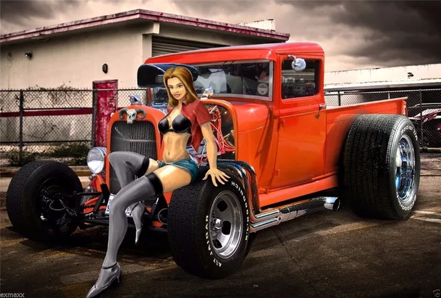 Hot Rod Custom Roadsters Clic Muscle Cars Silk Poster Art Bedroom Hot Rod Custom Roadsters Clic Muscle Cars Silk Poster Art Bedroom Decoration 1286