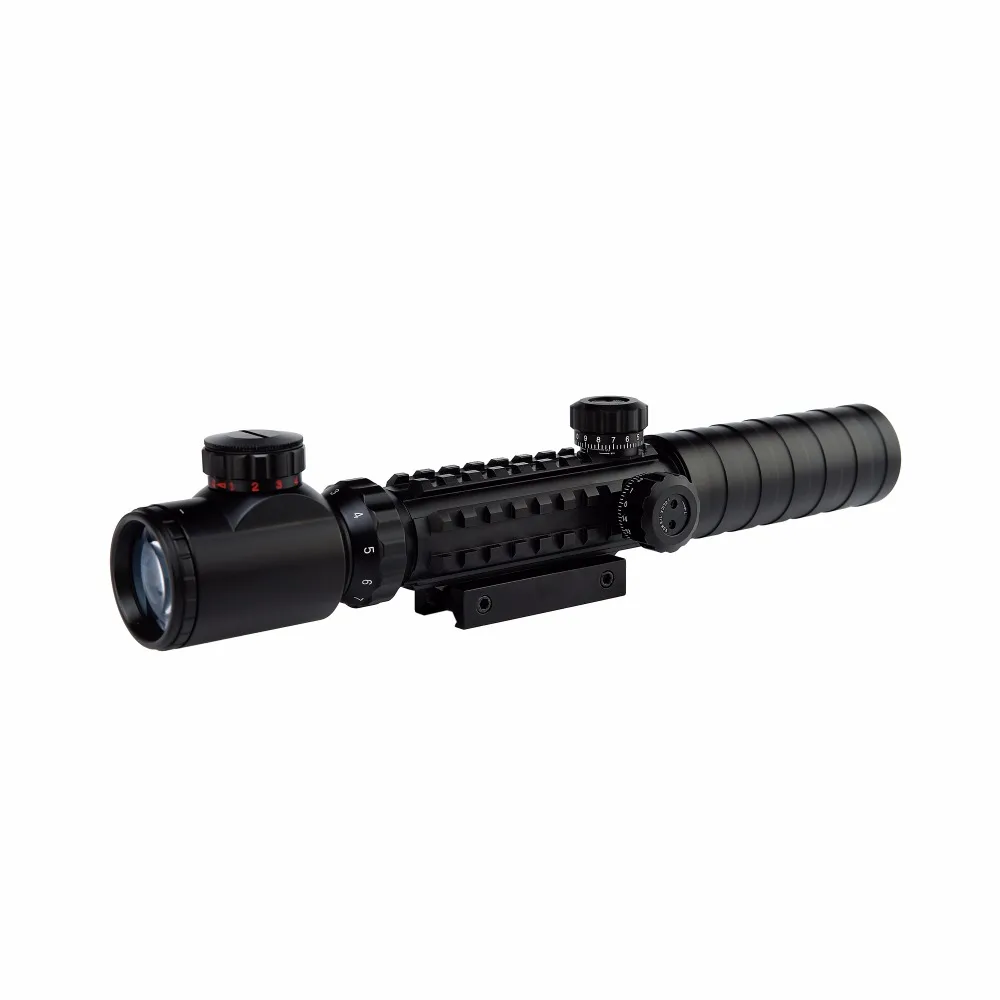

Optics Tactical Telescopic Sight outing Hunting C3-9x32EG Tactical Hunting Scope Riflescope Illuminated Red/Green