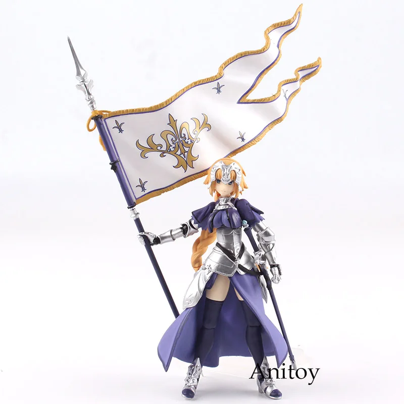 

Anime Figma 366 Figma Fate Grand Order Figure Ruler Jeanne d'Arc Doll PVC Action Figure Collectible Model Toy Gigt for Girls