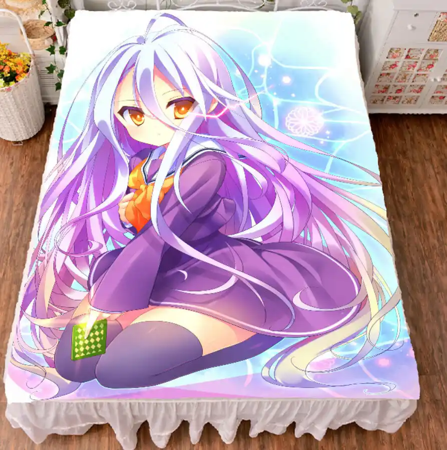 Detail Feedback Questions About No Game No Life Shiro Anime Bed