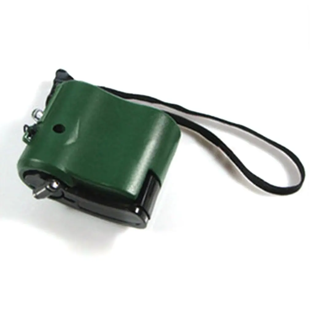 Ручной намоткой аварийного Зарядное устройство USB рукоятка ручная Динамо-машина для MP3 MP4 Мобильный USB можно крепить любые приспособления: PDA Мобильный телефон аварийное пусковое устройство для зарядки