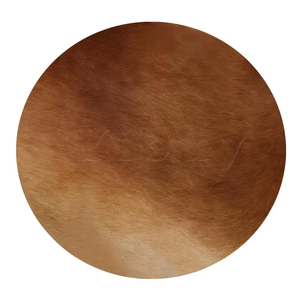 

Yibuy Yellow Thickening Skin Drum Head Fit for Dunun Drum Konka Drum