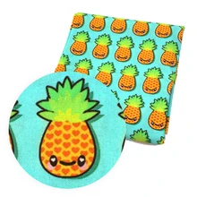 50*145 см, ананас, птица, хлопок, ткань для детской ткани, домашний текстиль для шитья, тильда, кукольная ткань, 1Yc4542