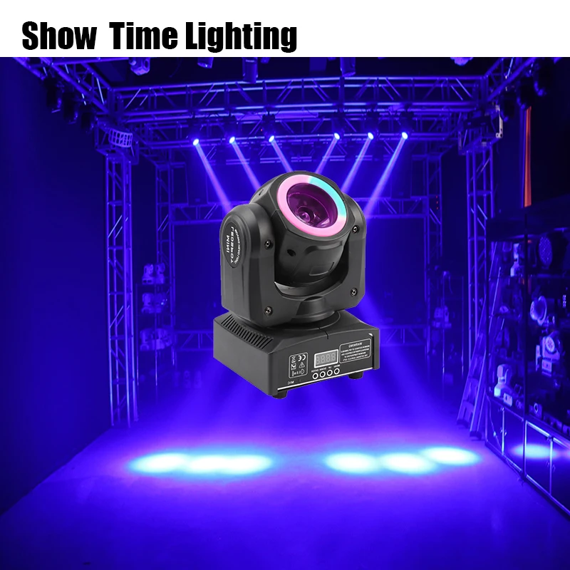 New arrival Mini Led beam moving head with light strip spot wash RGBW 4 In 1 effect good use for night club KTV DJ Party lite