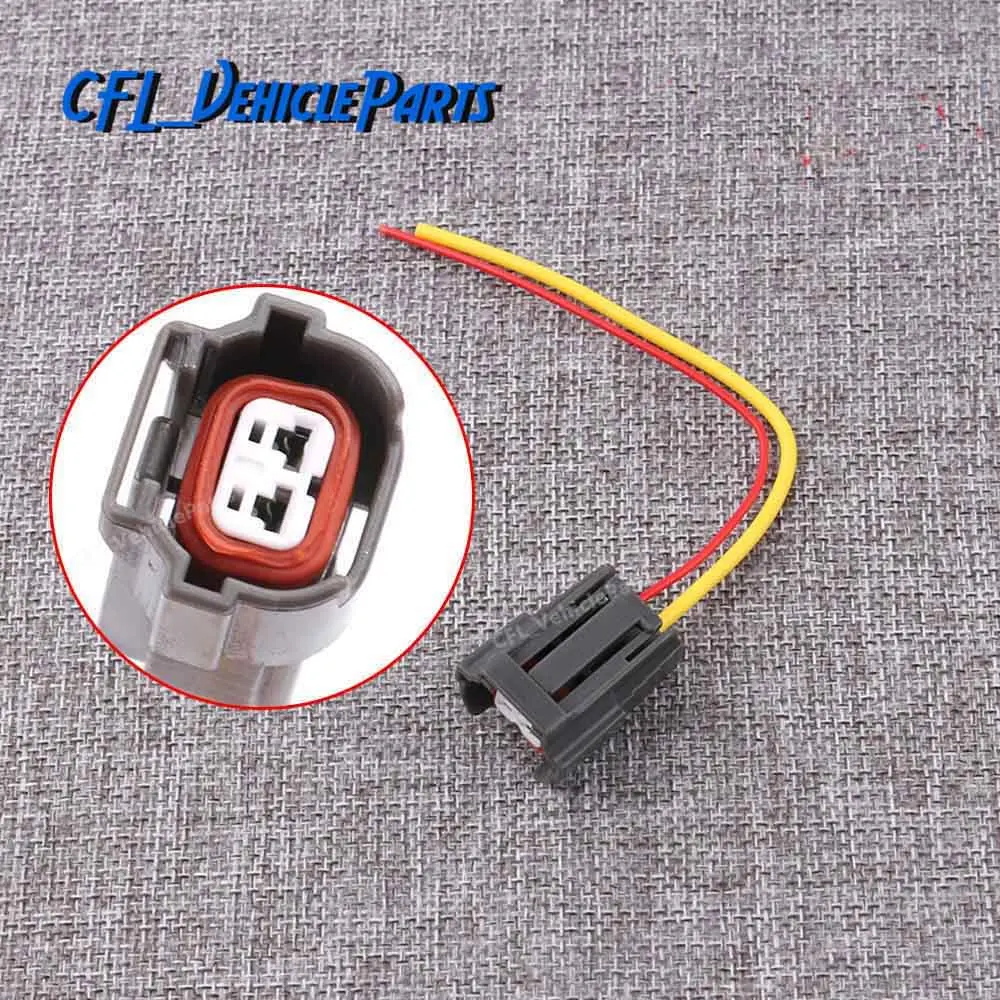 2Pin Fuel Injector Connector Plug Wire Harness 06A973722 For VW Golf Jetta Polo For Audi A4 A6