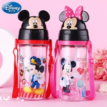 Disney HM3168M Kunststoff Wasserflaschen mit Stroh Seil Tragbaren Leck puh Cartoon Kinder Wasserkocher BPA FREI Wasserflaschen