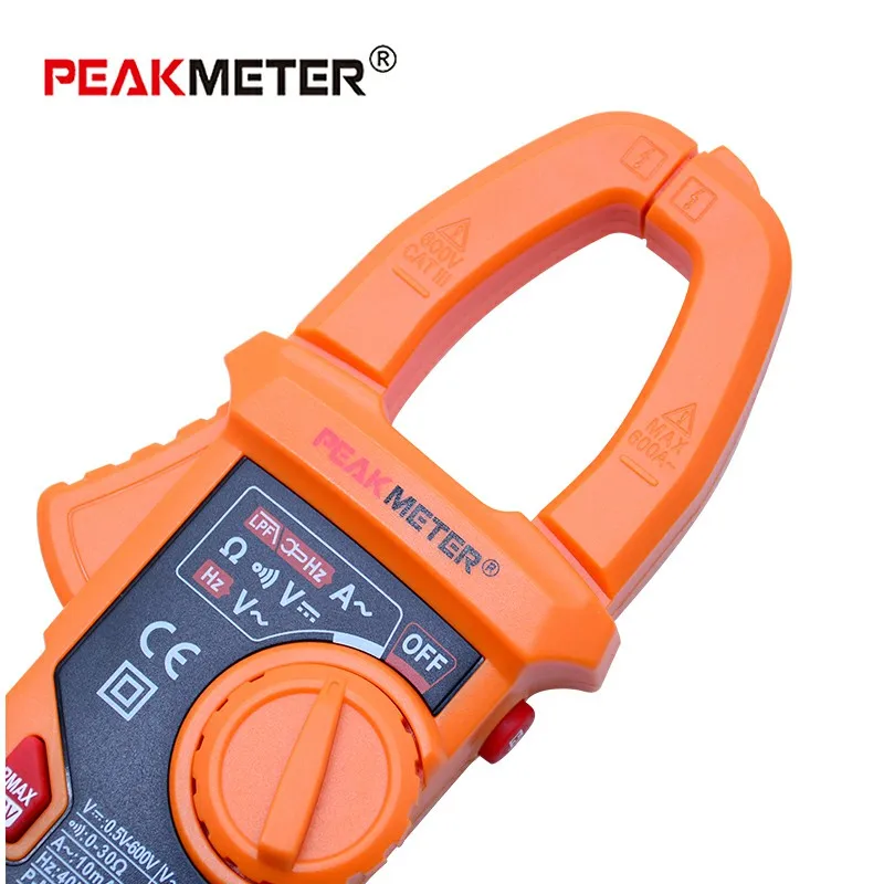 Портативный Умный Цифровой мультиметр переменного тока PEAKMETER PM2018S измеритель