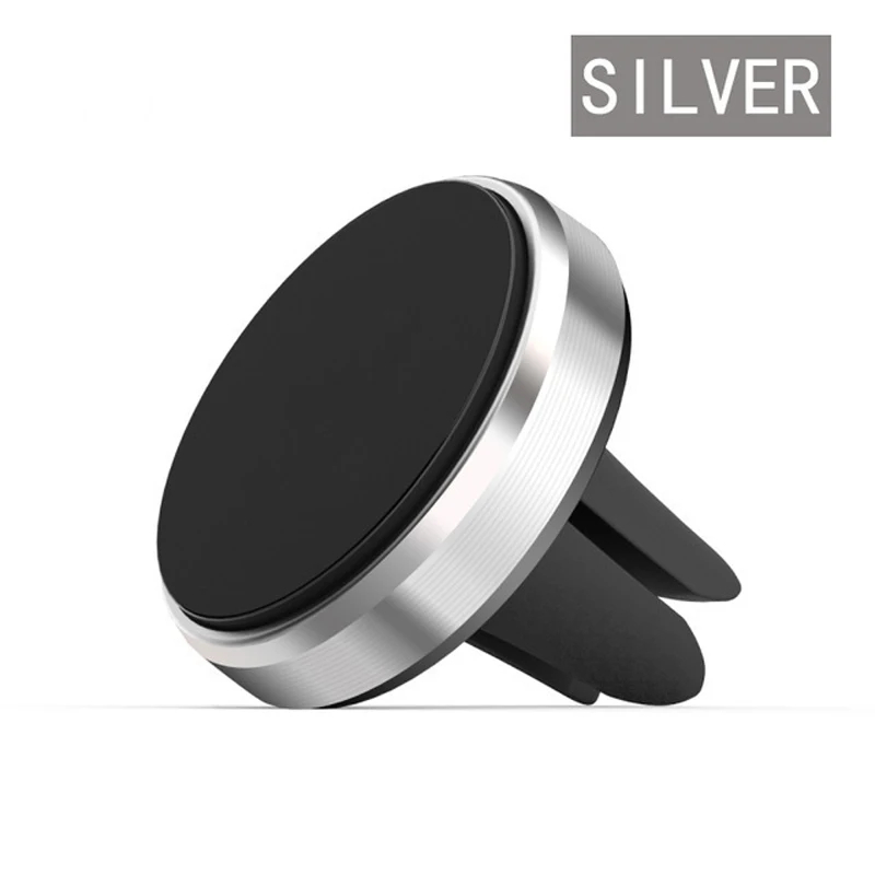 Voppton Portable Car Holder Phone Magnetic Kit Super Mini Air Vent Outlet Car-Styling Cell Phone GPS Stand Bracket For iPhone  (4)