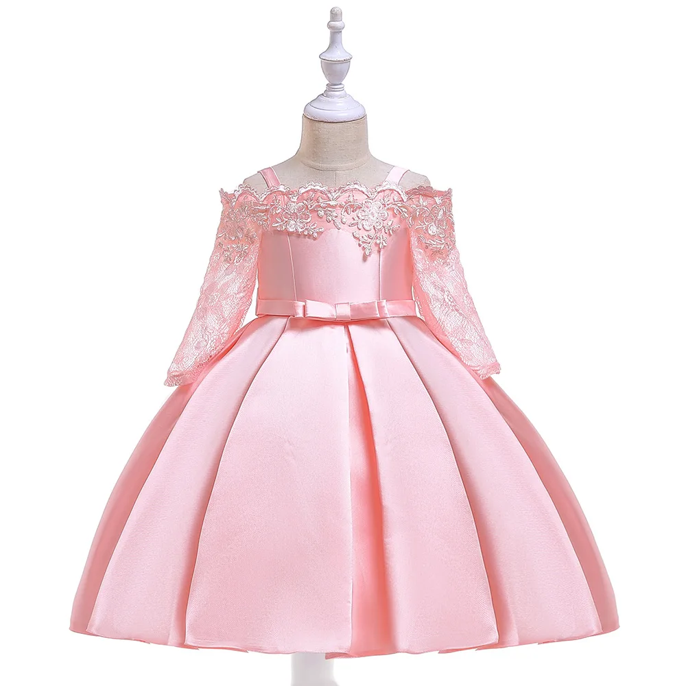 Girl Dress For Wedding Baby Girl 3-10 Years Birthday Outfits Children's Girls First Communion Dresses Girl Kids Party Wear