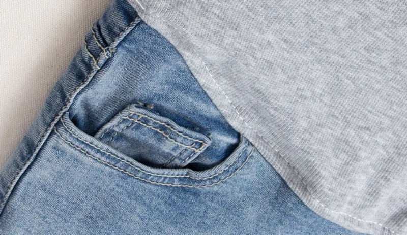 Джинсовые брюки для беременных эластичные джинсовые брюки удобные для беременных женские брюки-Капри узкие брюки
