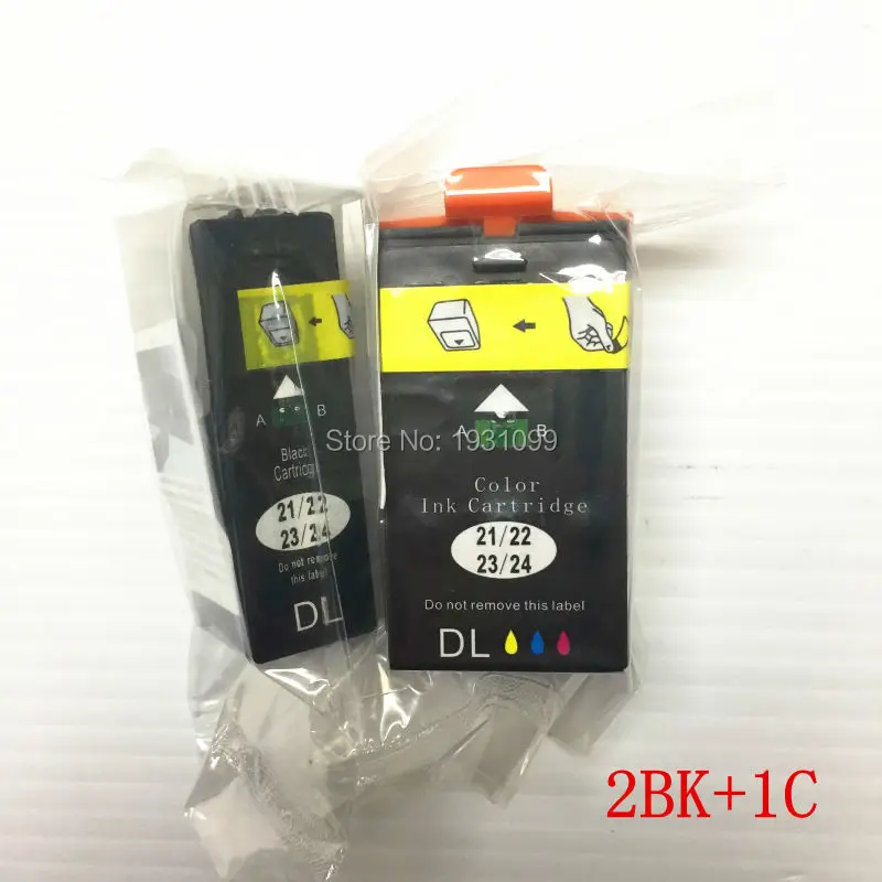 

2BK1C Compatible ink cartridge for Dell 21 for Della V313 V313w V715W V515w P513w P713w