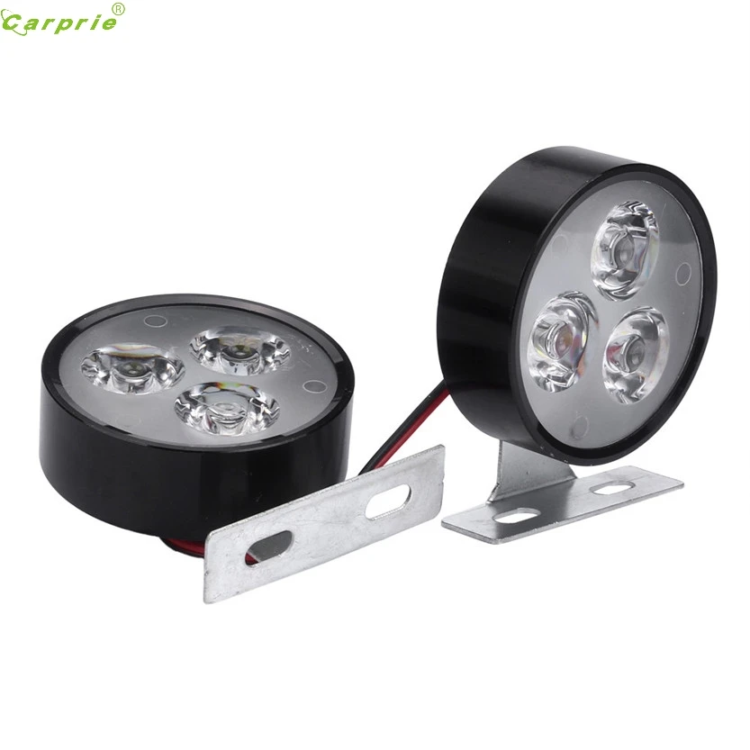 Cls 2x Car 3led 6w Round Drl Daytime Running Driving Fog