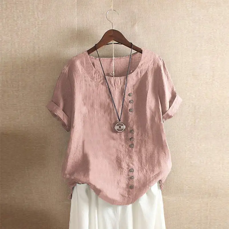 blusas de lino elegantes
