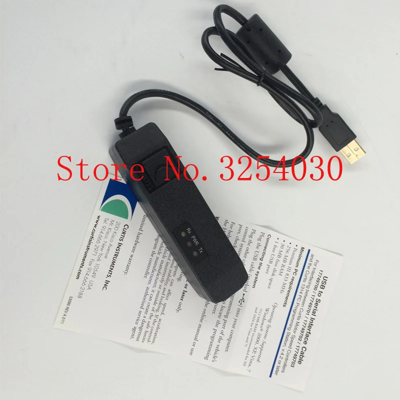 Оригинальный программатор контроллера Curits 1309 с USB проводом ручной
