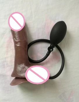 Sex Toys Large Inflatable Dildo Realistic Super Big Size Inflatable Penis Cock for Women And Gay Sex Product Adult Sex Toys 6