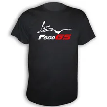 F 800 Gs мотив для мотоцикла в гибком мотоцикле Мужская мода забавная уличная одежда брендовая дизайнерская футболка онлайн