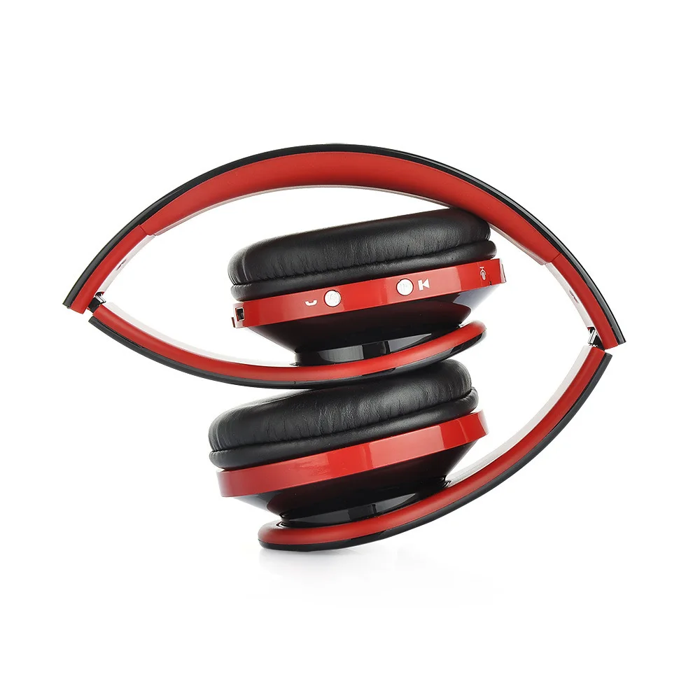 Factory Price foldable design and adjustable length Wireless Bluetooth Earphone Stereo Headset with font b audio