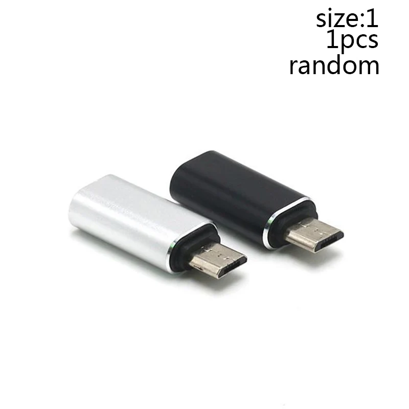 Etmakit 1/10 шт. Мини Micro USB/Тип с разъемами типа C и USB OTG Порты и разъёмы, переносной, вилка стандарта конвертер разъема для huawei Xiaomi Android смартфон планшет - Цвет: 1