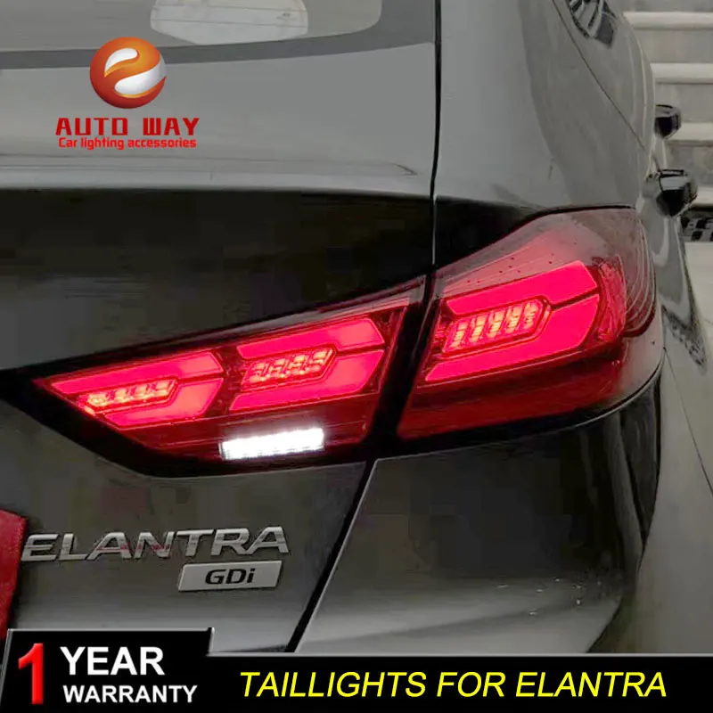 Car Styling Tail Lamp case for Hyundai Elantra 2017 2018 Tail Lights LED Tail Light Rear Lamp LED taillights Elantra tailight Car Styling Tail Lamp case for Hyundai Elantra 2017 2018 Tail Lights LED Tail Light Rear Lamp LED taillights Elantra tailight