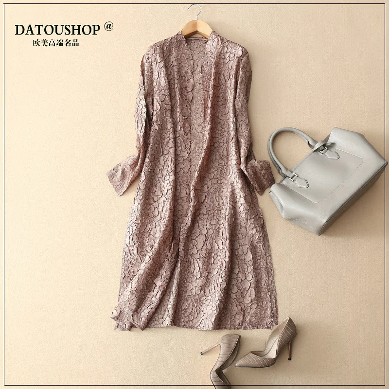 coffee Et D'été Printemps rouge Tranchée gris allumette Mince Pur Plissé Simple Nouvelles Le De Shi Drapé Lâche Femmes Manteau Livraison rose Tout Noir Tempérament Cardigan 51qdEwxEf