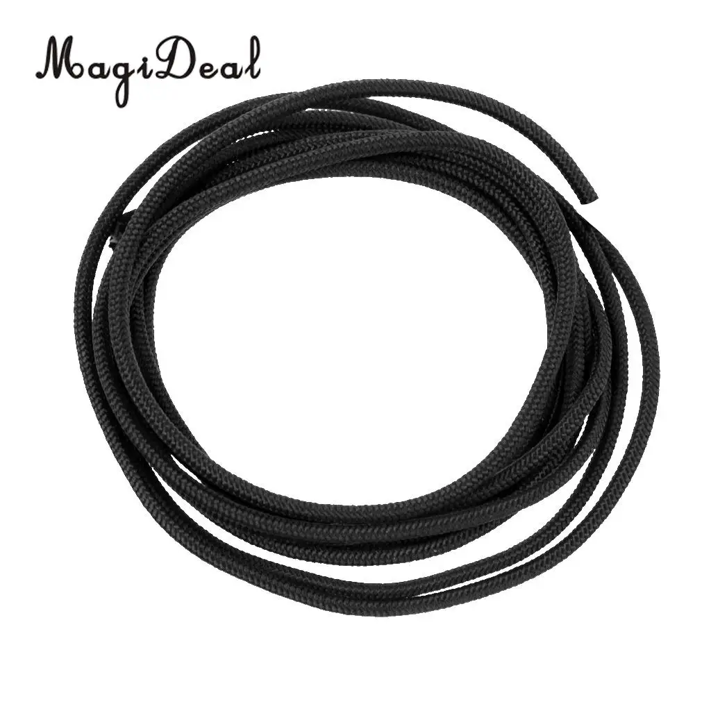 MagiDeal Outdoor Hunting Archery Compound Bow 1.5/3/5/10m D Loop Rope Bow String Release Aid Nock Hooting Camping Survival Acce