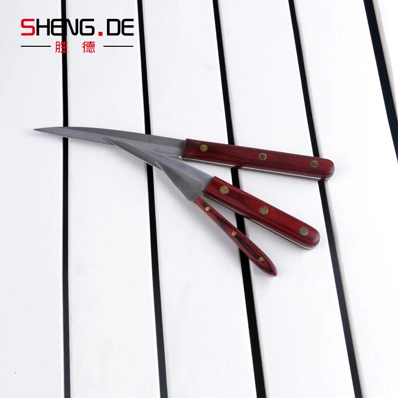 Free Shipping SHENGDE Chef Vegetables Fruit Carving Knife 3 PCS Set