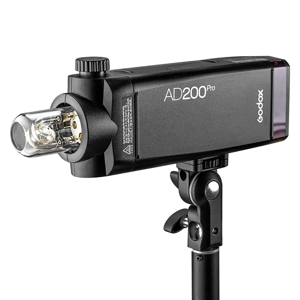 Godox AD200Pro TTL 1/8000 HSS with Built-in 2.4G Wireless X System 2900mAh Lithimu Battery Outdoor Flash Light on camera flash camera flash
