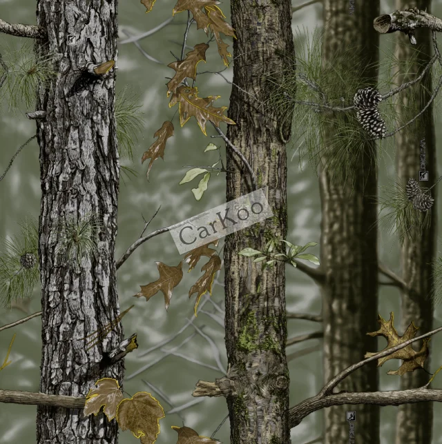 Камуфляжные виниловые обертки листы в реальном дереве бионический Камуфляжный