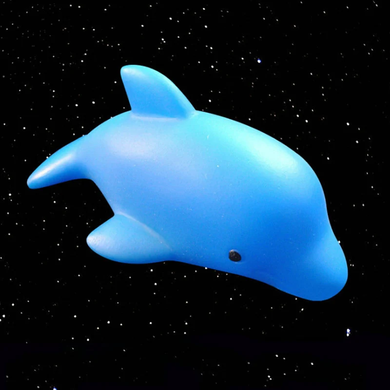 

Dolphin Shape Children Swiming Water Toys Kids Baby Bath Toy Colorful LED Flashing Dolphin Lamp for Children kids Gifts NSV775