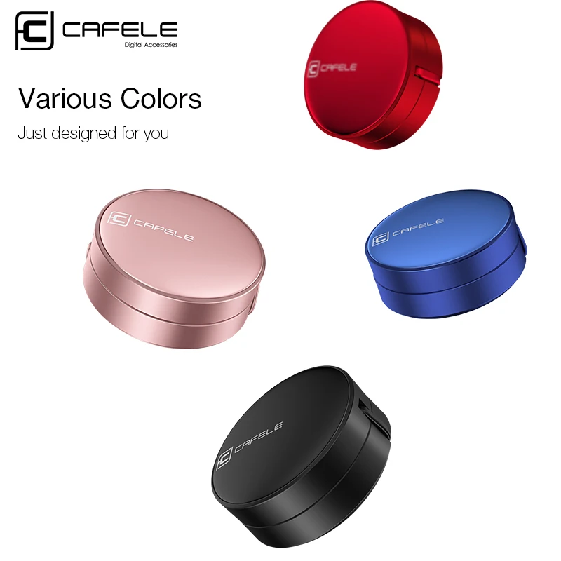 Cafele 2 en 1 Micro y 8 Pin Cable USB para iPhone Xiaomi Huawei 130 cm portátil retráctil 5 V 2A Cable de carga USB